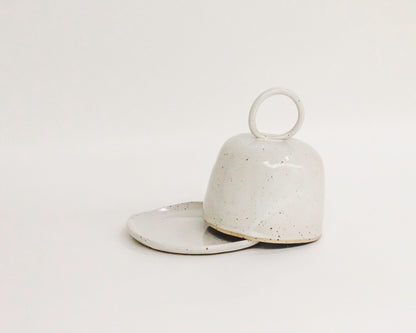 a butter bell ~ speckled white