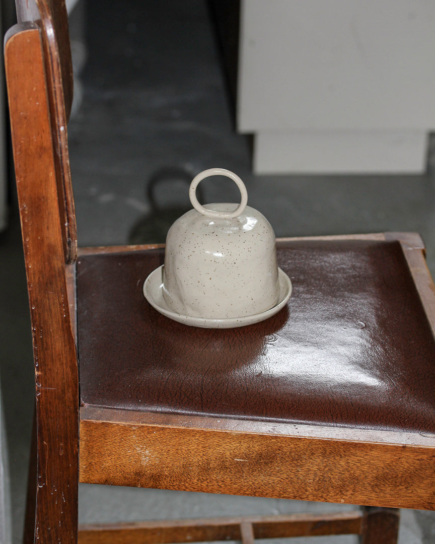 butter dish ~ oat