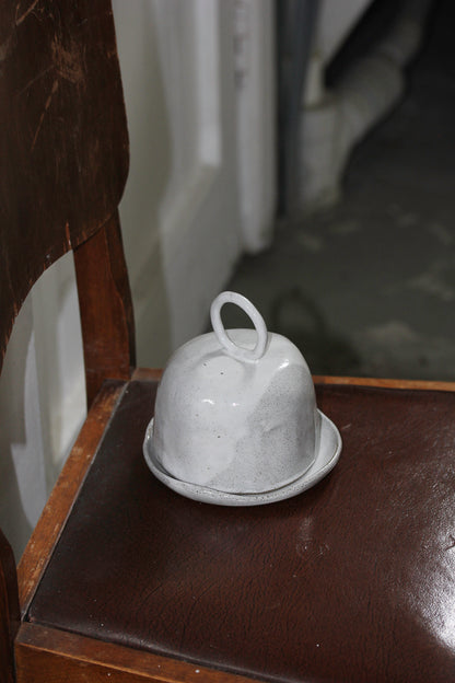 a butter bell ~ speckled grey