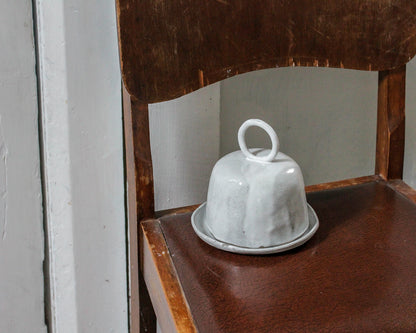 a butter bell ~ speckled grey