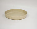 handmade pottery serving dish ~ oat