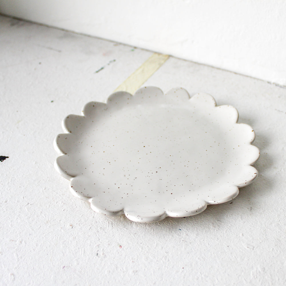 flower side plate