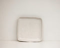 square platter ~ speckled white