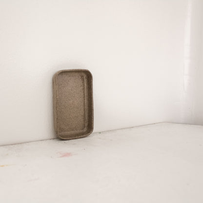 rectangular dish ~ stone