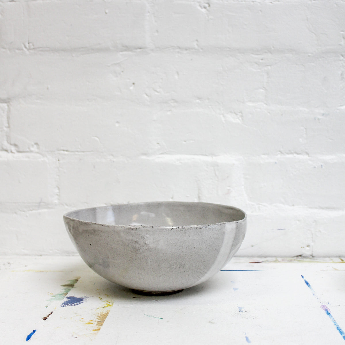 Salad Bowl ~ Speckled Grey